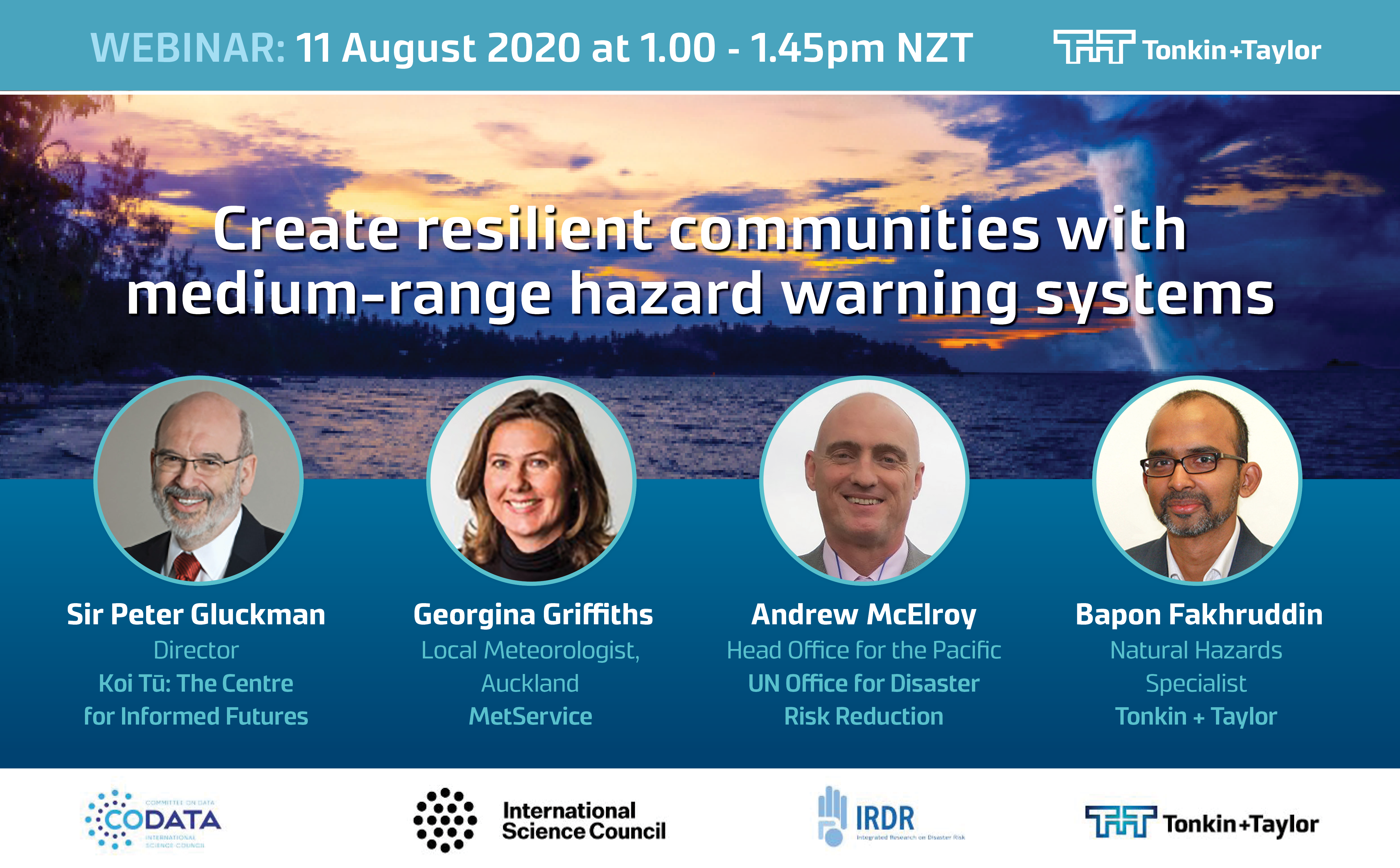 Webinar: Create resilient communities with medium-range hazard warning systems 94